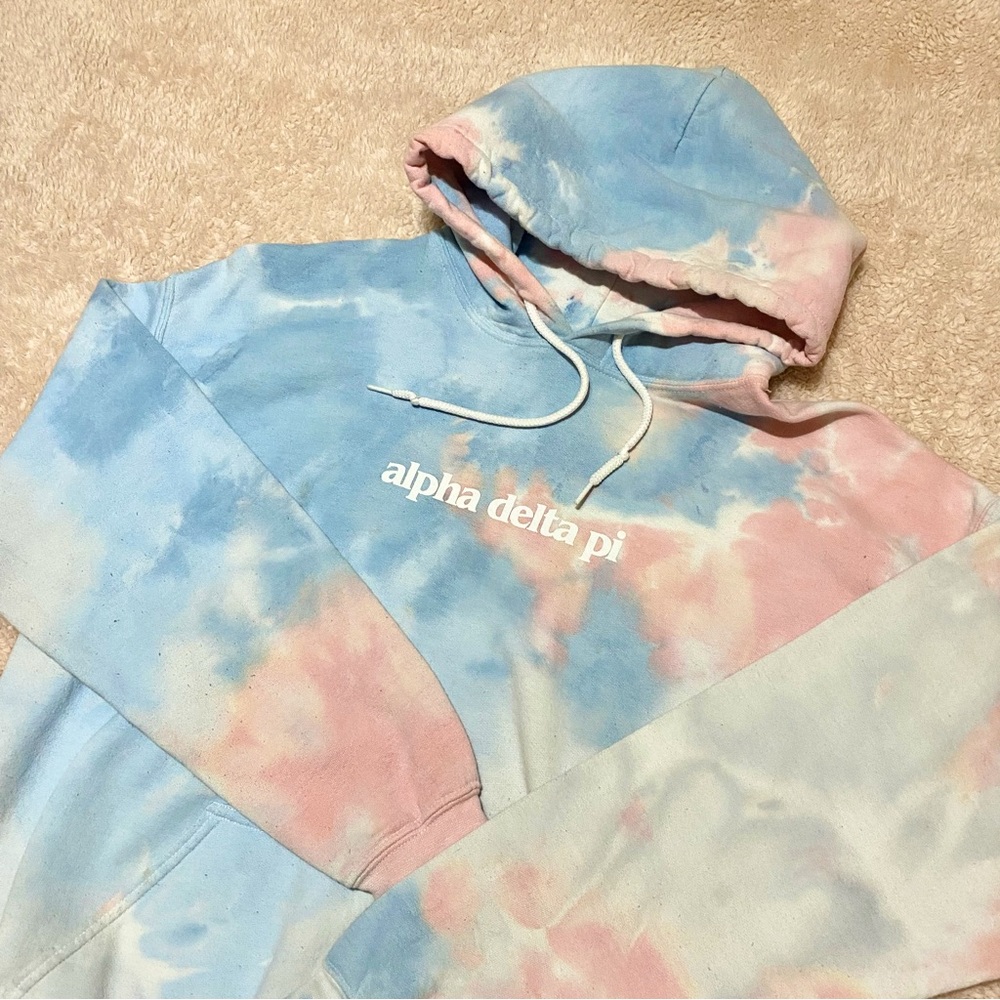 ADPI UTEES TIE DYE CLOUD 9 HOODIE